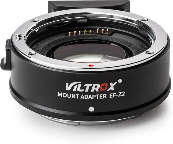 EF-Z2 Autofocus Lens Adapter 0,71x Speed-Booster Compatible for Canon EF Lenses to Z-Mount Cameras NIK0N Z5 Z6 Z7 Z8 Z9 Z30 Z50 Zfc