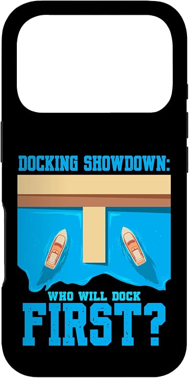 Docking Showdown Extreme Boat Docking Competition Boat Lover Case for iPhone 17 Pro
