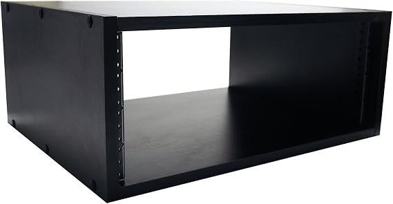 Gator Cases Content Creator Series Wooden Studio Rack Case with 15.25" Rackable Depth, 4U (GR-STUDIO-4U)