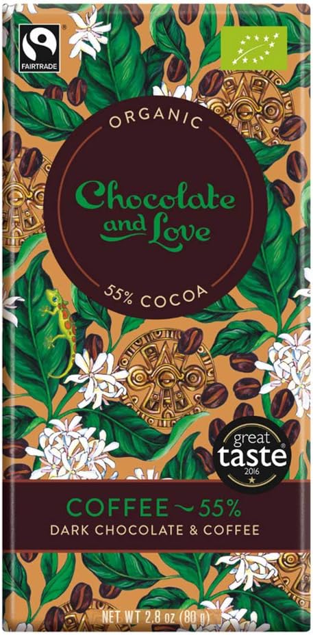 Chocolate and Love Coffee 55%, 80g