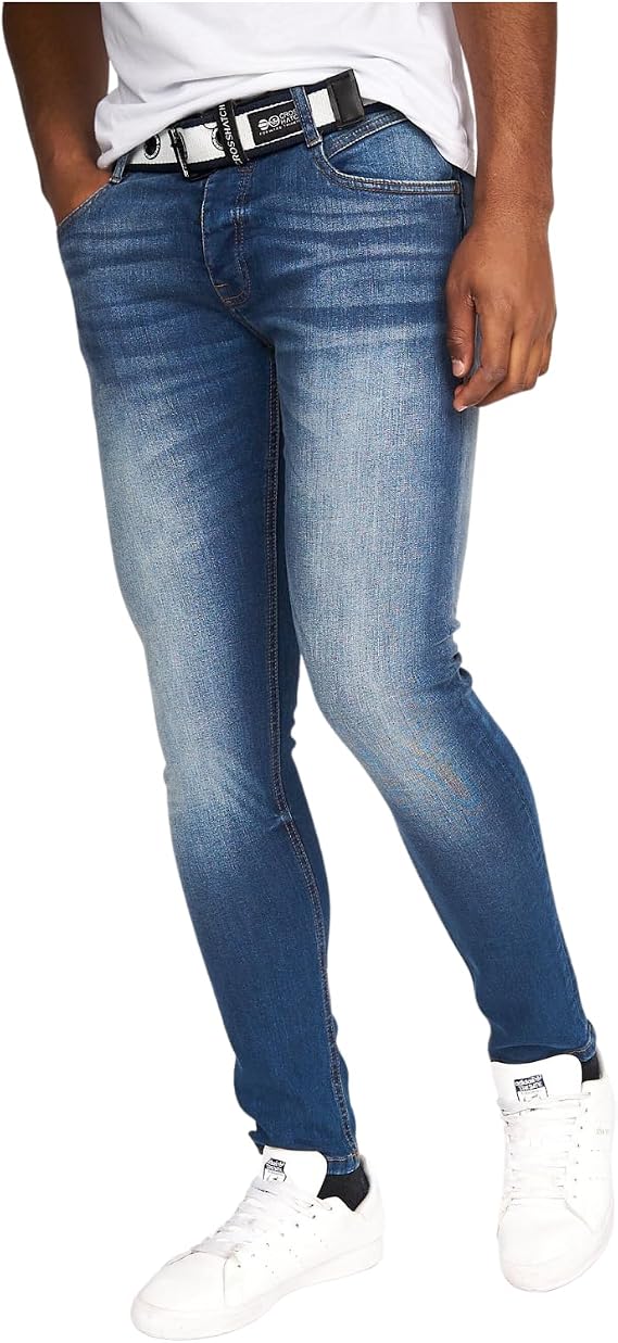 Crosshatch Men's Barbeck Slim Jeans