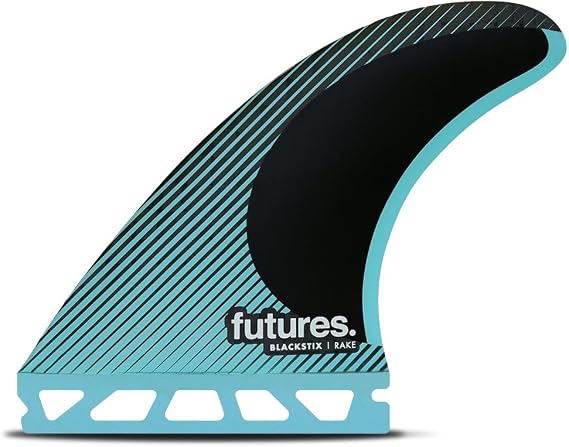 Futures Fins R6 Blackstix Medium Thruster Fin Set