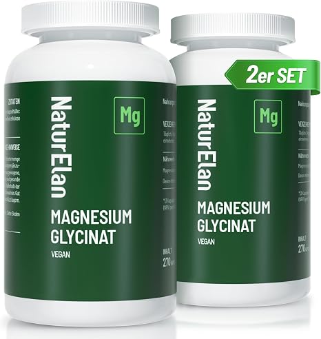 Magnesium Bisglycinate High Dose Capsules 540x 300mg Magnesium Per Day