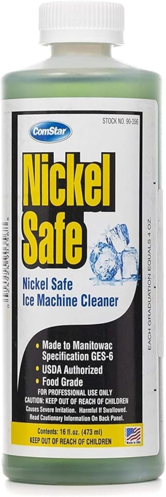 Nickel Safe 16 oz Ice Maker & Machine Cleaner, Descaler