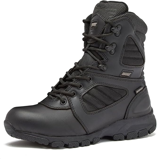 MAGNUM - Men's Waterproof Tactical Boots, Mens Military Hiking Boots, Breathable Light Weight Work Boots for Men