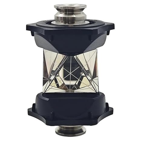 ATP1 Prism Replacement for Topcon, 360 Degree Surveying Reflective Prism for Sokkia Total Station with Standard 5/8"x11 Female Thread (Silver Coated)