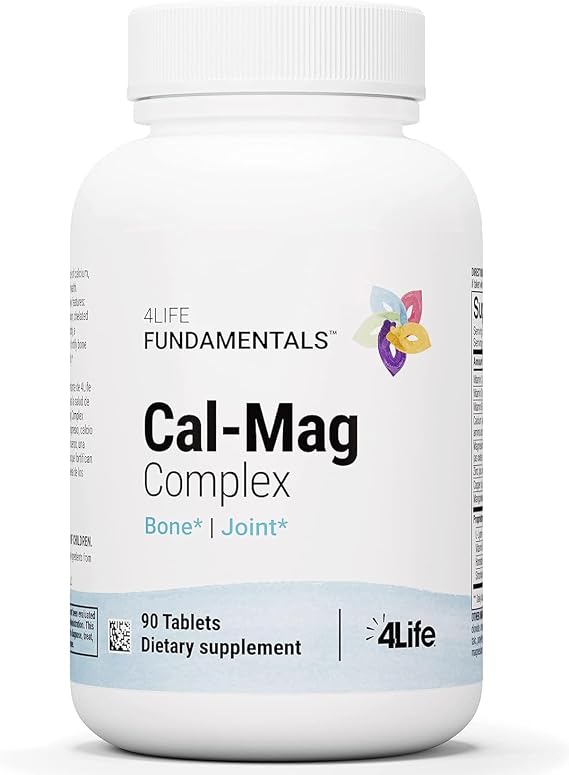 4Life Cal-Mag Complex Bone Support with Calcium Magnesium, 90 Tablets