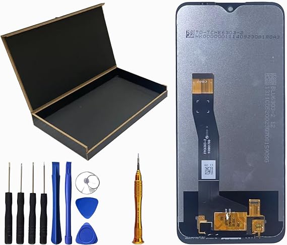 LCD Screen Display Touch Digitizer Assembly Replacement for No kia C110 LCD Screen N156DL 6.3"