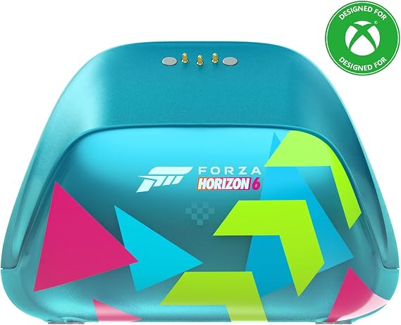 8BitDo Charging Dock for Xbox Series X|S Wireless Controllers, Fast Charging Station with 1100mAh Battery Pack, Officially Licensed - Forza Horizon 6 Limited Edition