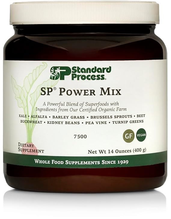 Standard Process SP Power Mix, Plant Superfood Antioxidants, 30-Day Supply