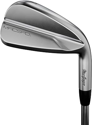 MacGregor Golf MACSPD Iron Set 5-PW, Satin, Steel Shaft, Mens Right Hand
