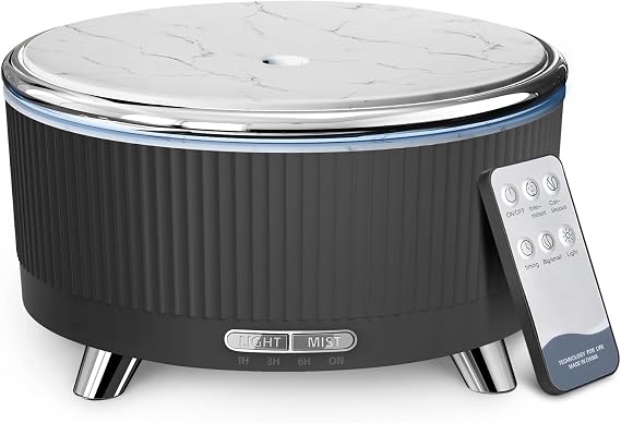 500ml Essential Oil Diffuser, Ultrasonic Aromatherapy Humidifier