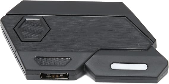 Keyboard Mouse Adapter Converter, Game Console Keyboard and Mouse Adapter, Mobile Phone Tablet Game Wired Connection Converter with 3 USB Ports, Provides 1:1 Game Accuracy, 120