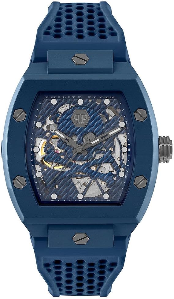 Philipp Plein Men's Watch Analogue Automatic The Skeleton Ecoceramic