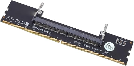 LICAEVEY DDR5 U-DIMM to SO-DIMM RVS Adapter Card, Laptop to Desktop Memory Converter for Computer Repair, Maintenance and DDR5 Memory Testing