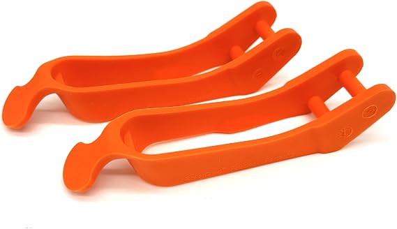 Rollergard Strap - 10074 - Neon Orange Strap Ice Skate Accessory - 5 X 1