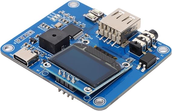 CW Keyer Practice Keyboard OLED Display USB Interface Morse Trainer