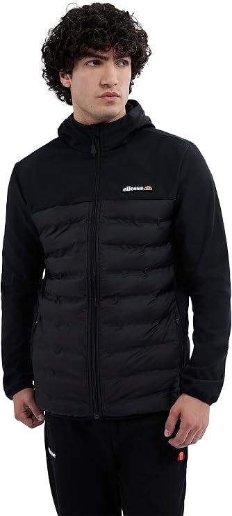 ellesse Men's Cassiano Jacket, Black