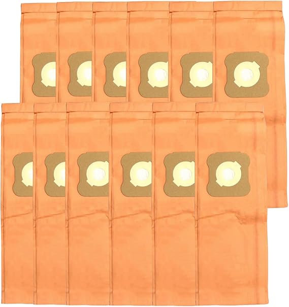 Pack 12 Vacuum Bags for Kirby G3,G4,G5,G6,G7,Gsix,Ultimate G 197394 Sentria Diamond, Compatible with Kirby Part # 204803, 205803 Micron Magic Replacement Dust Bag