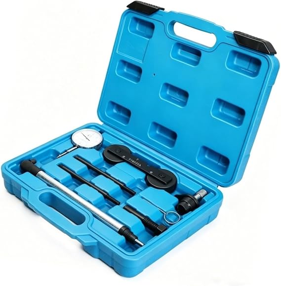 Engine Timing Tool kit Compatible with Vw for Caddy for Maxi 2010-2015 Auto Engine Timing Tool Kit Inc Dial Gauge TDC Locking Tools T10414