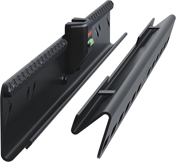 ECHOGEAR No Stud TV Mount for Drywall - Slim No Drill Design Holds TVs Up to 100lbs with Nails - Easy Studless Install with No Drill Needed
