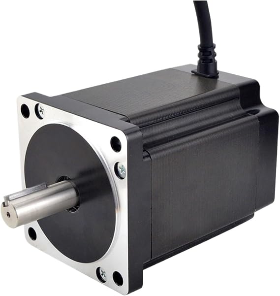 Nema 34 Stepper Motor 8.2Nm 6A 86x114mm Nema34 Open Loop Stepper 14mm Shaft for CNC Engraving Machine