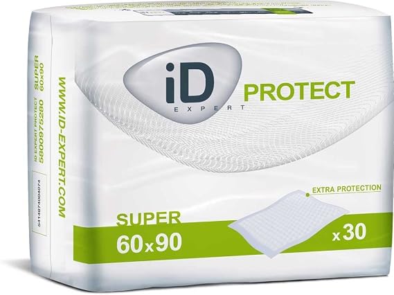 Ontex ID Expert Protect Super Disposable Mattress Protectors 60 x 90 cm 120 Pieces