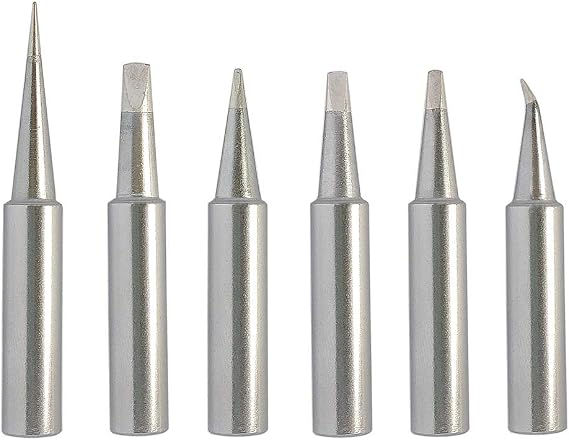 T18 Soldering Iron Tips 6pcs Combo Replacement for Hakko FX-888D FX-888 FX8801 FX-600 T18
