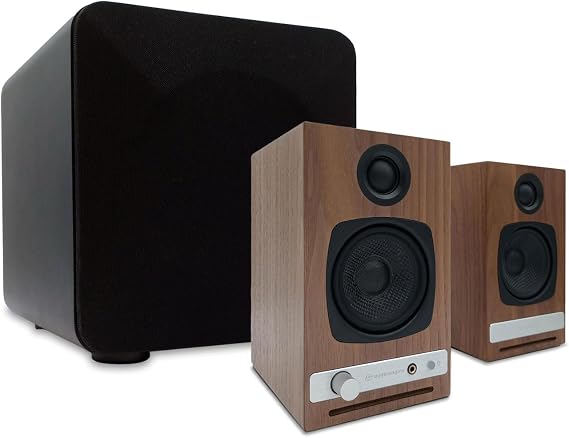 Audioengine A2 HD (HD3) Wireless Computer Speakers Bluetooth Desktop