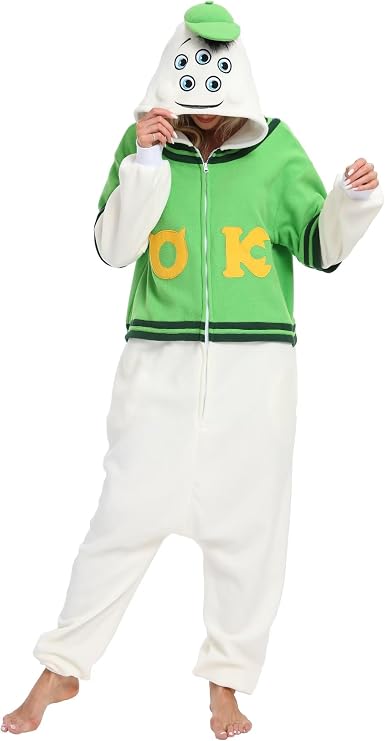 LABULA Unisex Adult Onesie Animal Pajamas Halloween Cosplay Sleepwear