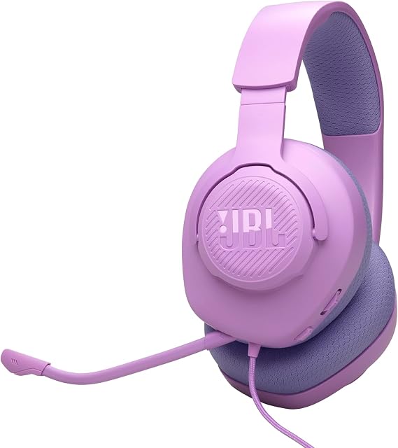 JBL Quantum 100M2,Gaming Headset,Wired,Purple