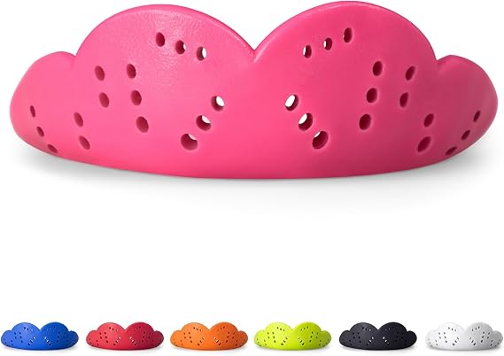 SISU Max Mouthguard - 50% Stronger, Maximum Protection for Rugby, MMA, Boxing, Lacrosse, Football, Hockey, High-Impact Sports - Adult Fit, Remoldable Up to 20 Times, Works for Braces