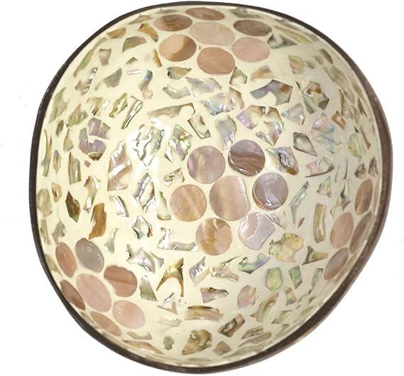 homeart Coconut Bowl, Ring Bowl, Tree Planter, Seashell Lacquer