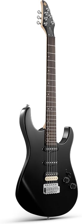 Donner DMT-66 39 Inch Solid Body Electric Guitar Kit (Black)
