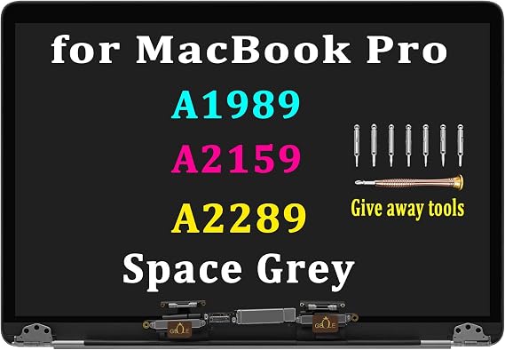 A1989 A2289 Screen Replacement for MacBook Pro A1989 A2159 A2289
