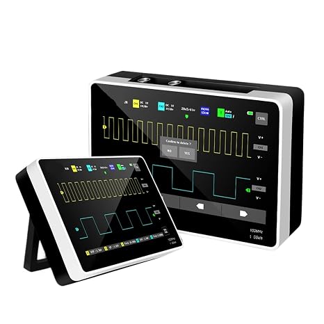 Oscilloscope 2 Channel Plate - Portable Handheld Tablet w/s 7 TFT LCD Touch Screen, Oscilloscope