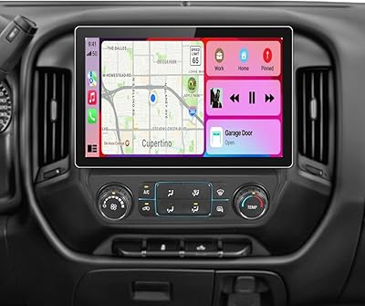 Junsun 13.1 inch [6G128G] Car Radio Stereo for Chevy Silverado GMC Sierra 2014-2018 with GPS Wireless CarPlay Android Auto