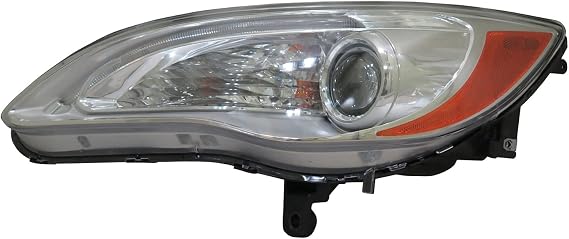 TYC Left Headlight Assembly Compatible with 2011-2014 Chrysler 200