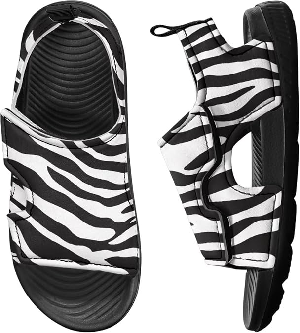 Kids Sandals Boys Summer Sport Hiking Sandals Leather Toddler Beach Water Shoes for Girls Cat Slides