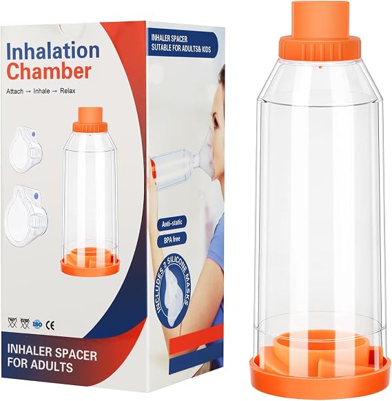 Inhaler Spacer for Adult and Kids Nessi Spacer OTC