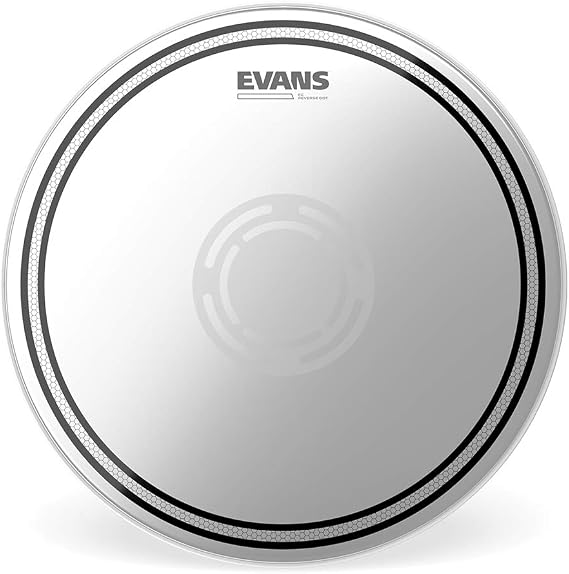 Evans EC Reverse Dot Coated Snare Drumhead 14 Inch | Evans EC Reverse Dot snare heads deliver focused attack, controlled tone, added durability and responsive coated feel.