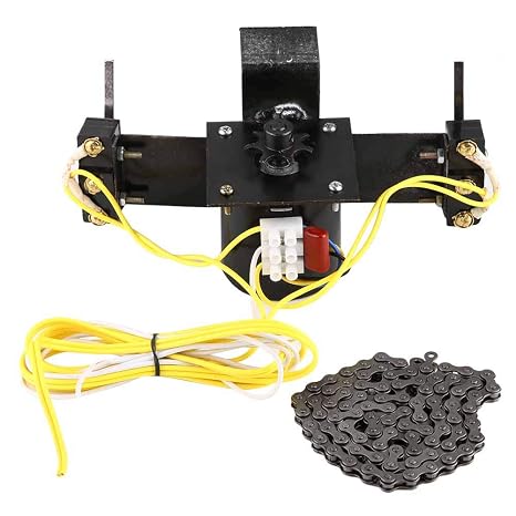 Automatic Egg Turning System - 220V Incubator Accessory Motor with 100cm Chain, Industrial Egg Turning Motor for Incubator Egg Rotation