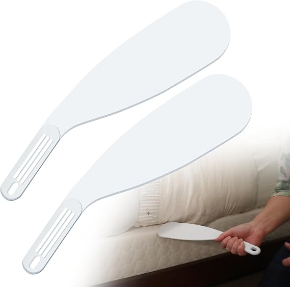 Calvana (2-Pack) 14.5" Extra Long Mattress Lifter for Changing Sheets, Sheet Tucker Tool, Bed Making Tool, Ergonomic Design, Ideal for Seniors and Those with Hand or Wrist Discomfort