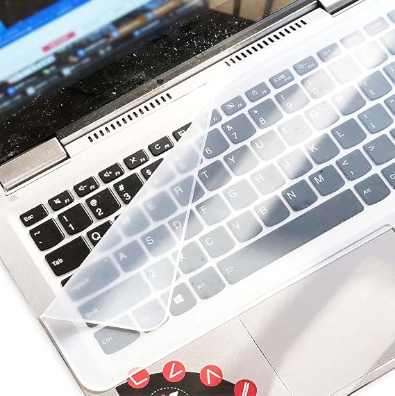 2 Pack Keyboard Cover Skin Protector, compatible with FUJITSU CELSIUS H720 15.6" Silicone Keyboard Film ( Not Tempered Glass Screen Protectors/Not Case)
