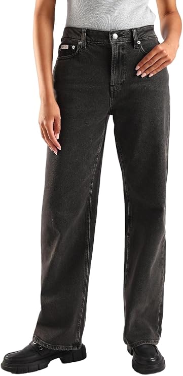 Calvin Klein Women's 90s Straight Jeans