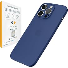 HARVORTEZ iPhone 15 Pro Max Kılıf 6.7" ile Uyumlu, Ultra İnce Cep Telefon Kılıfı, Kamera Bölge Koruyucu, Ekstra Tuş Takımı, TPU Malzeme BPA İçermez, Kolay Temizlenebilir Phone Case - Lacivert