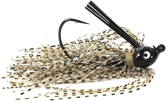 Boo Jigs,Bass Fishing Lure with Weed Guard,Pure Tungsten Jig Head and Silicone Skirt Mustad Hooks,Jigging Bait for Saltwater,Jigging Lures for Bass Trout Musky