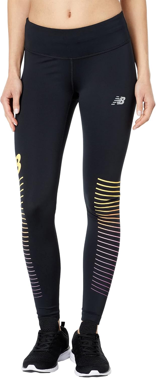 New Balance Womens Reflective Accelerate Tight 21