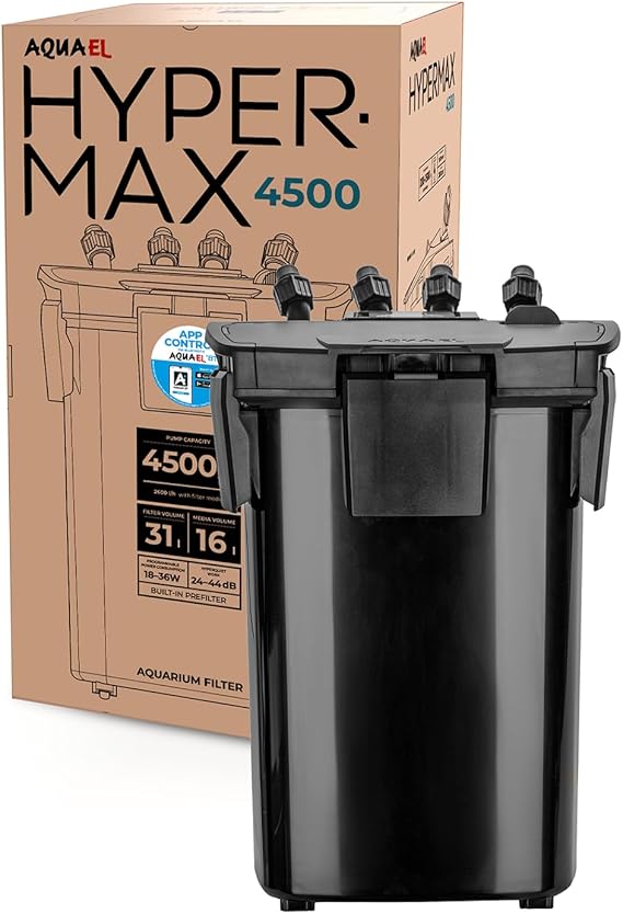 Aquael Hypermax 4500 Bluetooth Canister Filter