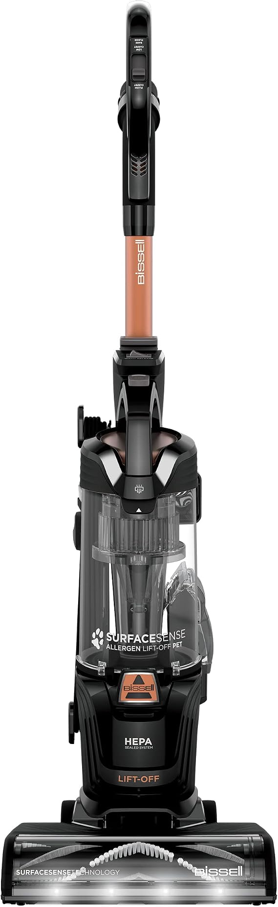 Bissell SurfaceSense Allergen Lift-Off Pet Upright Vacuum, 3418